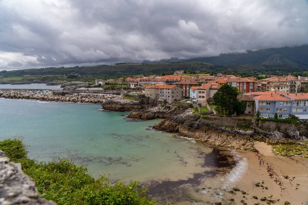 Byn Llanes Asturien Spanien — Stockfoto