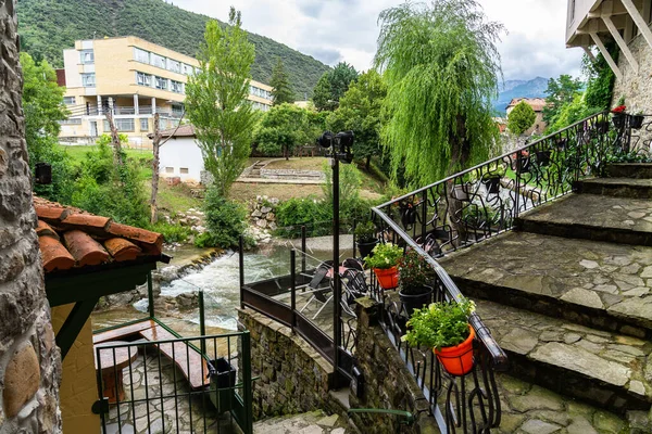 Pueblo Potes Cantabria España — Foto de Stock