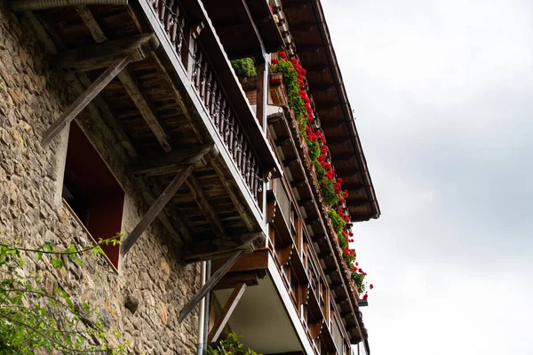 Pueblo Potes Cantabria España — Foto de Stock