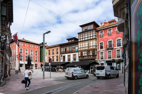 Village Llanes Dans Les Asturies Espagne — Photo