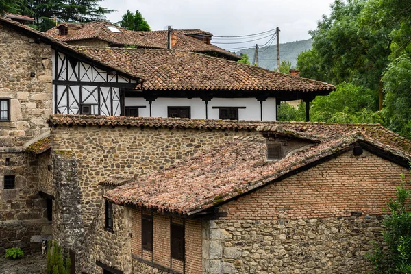 Potes Dorf Kantabrien Spanien — Stockfoto