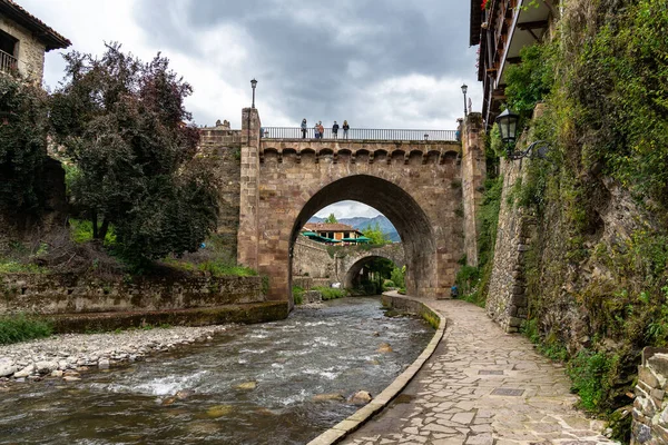 Potes Dorf Kantabrien Spanien — Stockfoto