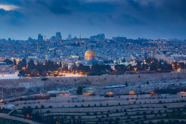 Beautiful architecture of Jerusalem