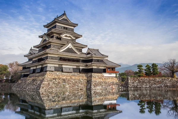 Matsumoto-Burg vor blauem Himmel — Stockfoto