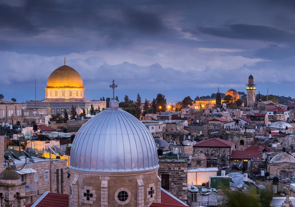 Beautiful architecture of Jerusalem