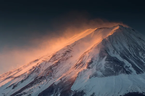 Góra Fuji snowy góry — Zdjęcie stockowe