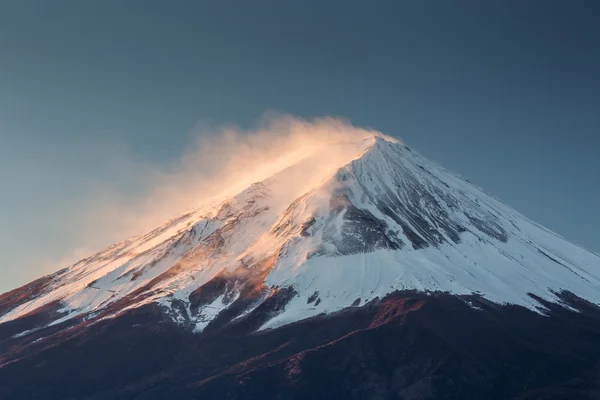 Hegyi Fuji havas top — Stock Fotó