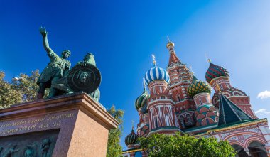 St. Manzarası Basil 'in Katedrali