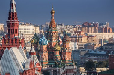 St. Manzarası Basil 'in Katedrali