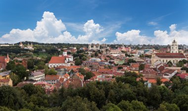 Vilnius Panoramic view,  Lithuania clipart
