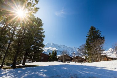 Murren, İsviçre Kayak resort