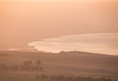 Celile Denizi, Kinneret, İsrail. 