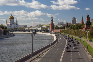 Neva Nehri ve Kremlin görünümü