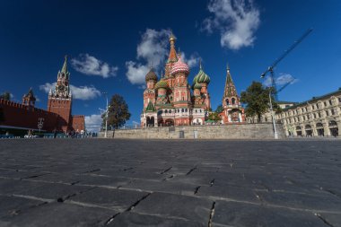 St. Manzarası Basil 'in Katedrali