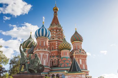 St. Manzarası Basil 'in Katedrali