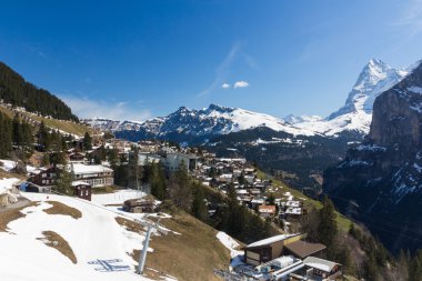 Murren, İsviçre Kayak resort