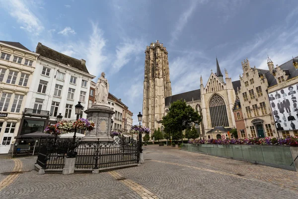 Cidade velha encantadora na Bélgica — Fotografia de Stock