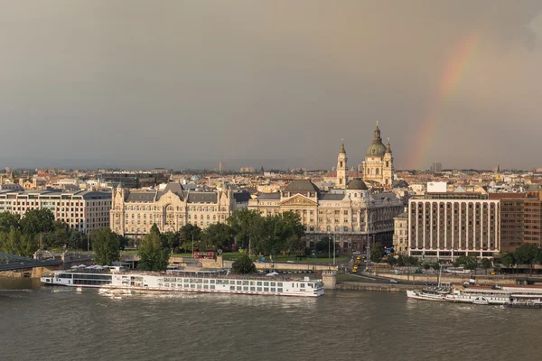 Panorama de Budapeste cidade — Fotografia de Stock