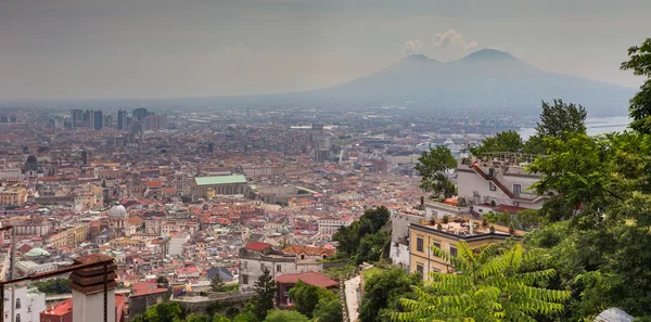 Nápoles ciudad vista panorámica —  Fotos de Stock
