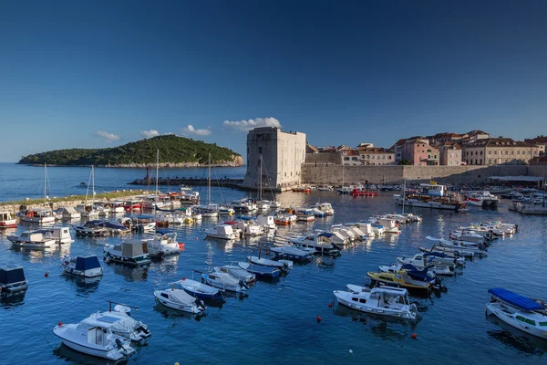 Dubrovnik cidade velha na Croácia — Fotografia de Stock