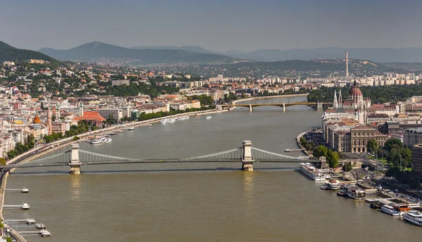 Панорама Будапешта — стоковое фото
