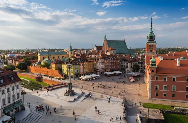 Warsaw old town in Poland — Stock Photo, Image