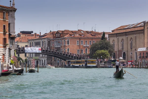 Venedig Grand canal i Italien — Stockfoto