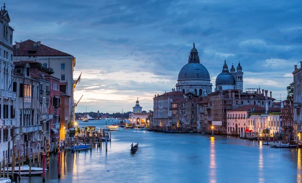 Venise Grand canal en Italie — Photo