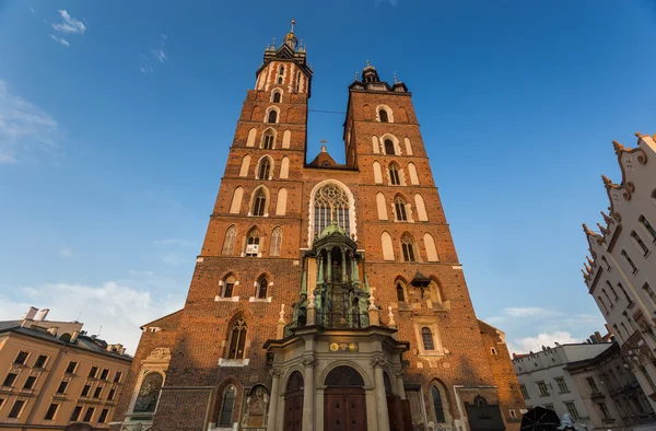 Igreja de Santa Maria em Cracóvia — Fotografia de Stock