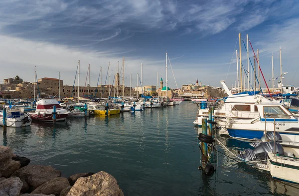 Haven van Akko, Israël — Stockfoto