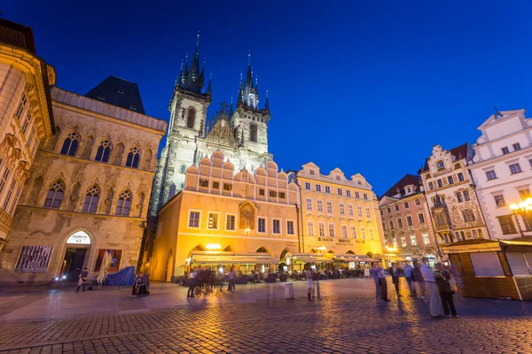 Rynek Starego Miasta w Pradze — Zdjęcie stockowe