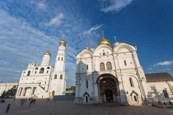 Cathedral Square in Moscow Kremlin