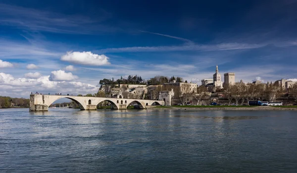 Vy över Avignon i Frankrike — Stockfoto