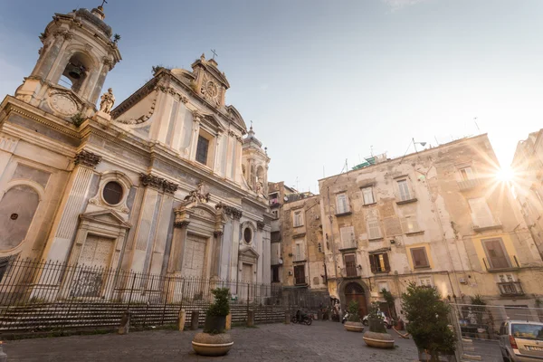 Iglesia de Girolamini, Nápoles, Italia —  Fotos de Stock