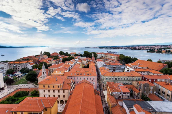 Uitzicht over stad Zadar — Stockfoto