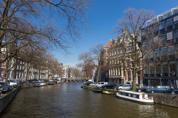 Straßen der Stadt Amsterdam — Stockfoto