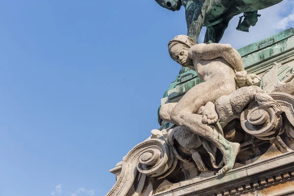 Statua in budapest, ungherese — Foto Stock