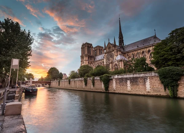 Cathédrale Notre Dame de Paris, France — Photo