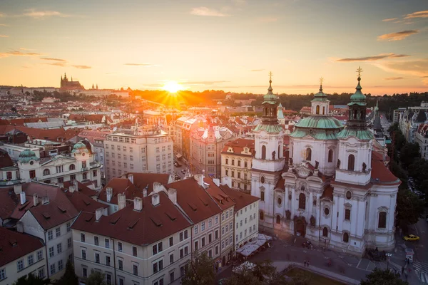 Praga casco antiguo — Foto de Stock