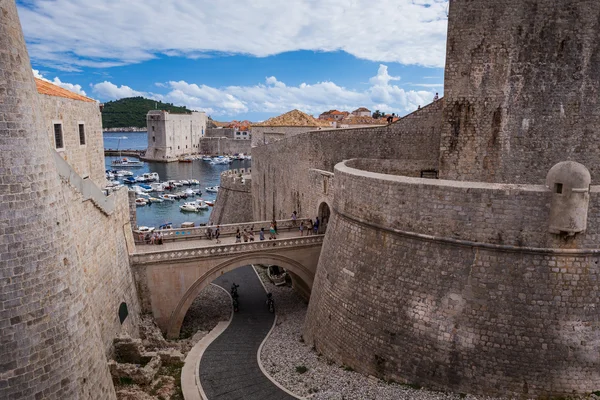 Vista da cidade Dubrovnik — Fotografia de Stock