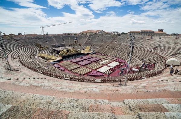 Anfiteatro de Verona, Itália — Fotografia de Stock