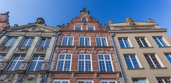 Vieux bâtiments à Gdansk Pologne — Photo