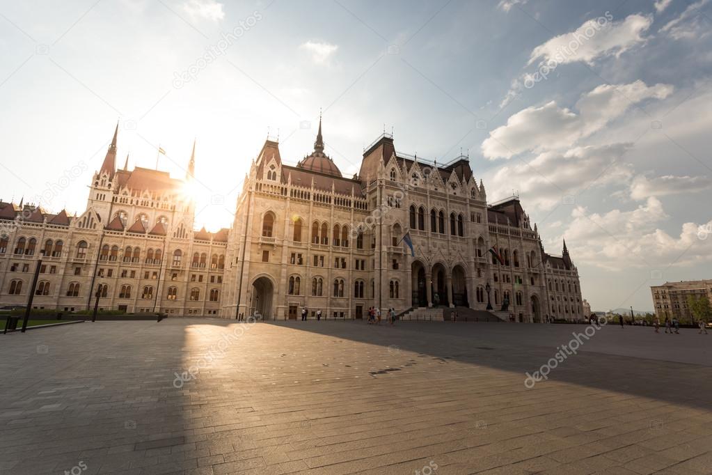  Building of Parliament in Budapest