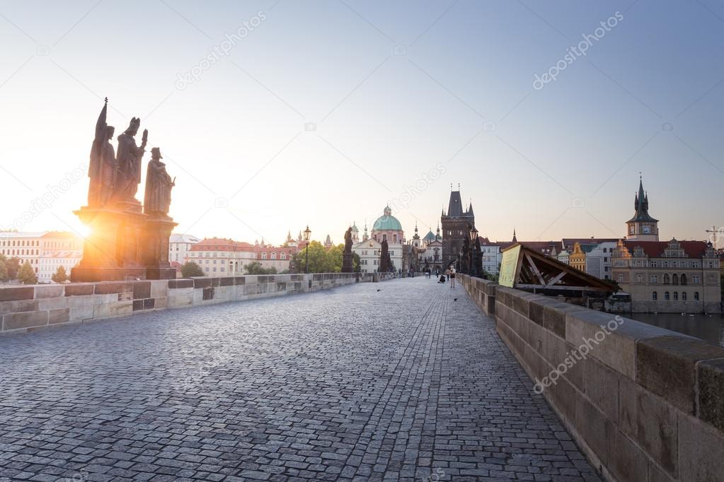 Charles bridge in Prague