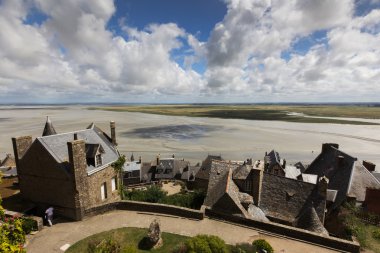 Mont Saint Michel görünümünden