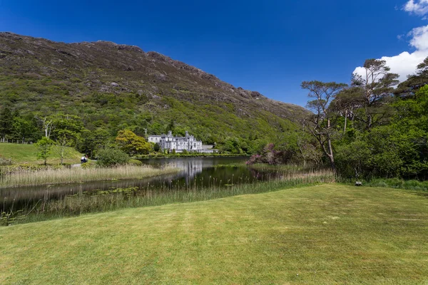 Vista sull'Abbazia di Kylemore — Foto Stock