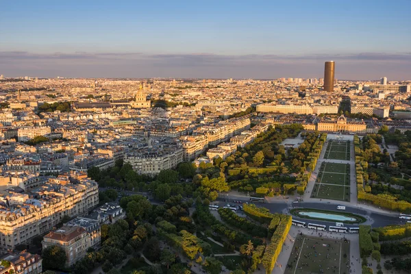 Gün batımı görünümü Paris — Stok fotoğraf