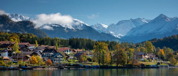 Gyönyörű Kilátás Murren Interlaken Svájci — Stock Fotó