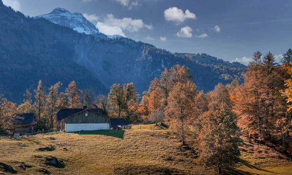 Schöne Aussicht Von Murren Interlaken Schweizerisch — Stockfoto