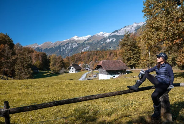 インターラーケンのムルレンからの美しい景色スイス — ストック写真